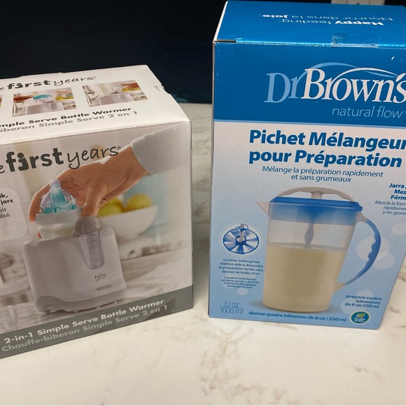 Brand new bottle warmer and formula pitcher. - Picture 2 of 2